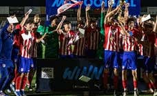 La categoría 2009 del Atlético brilla: la lidera un malagueño, ganó el MIC y busca cerrar la liga contra el Real Madrid