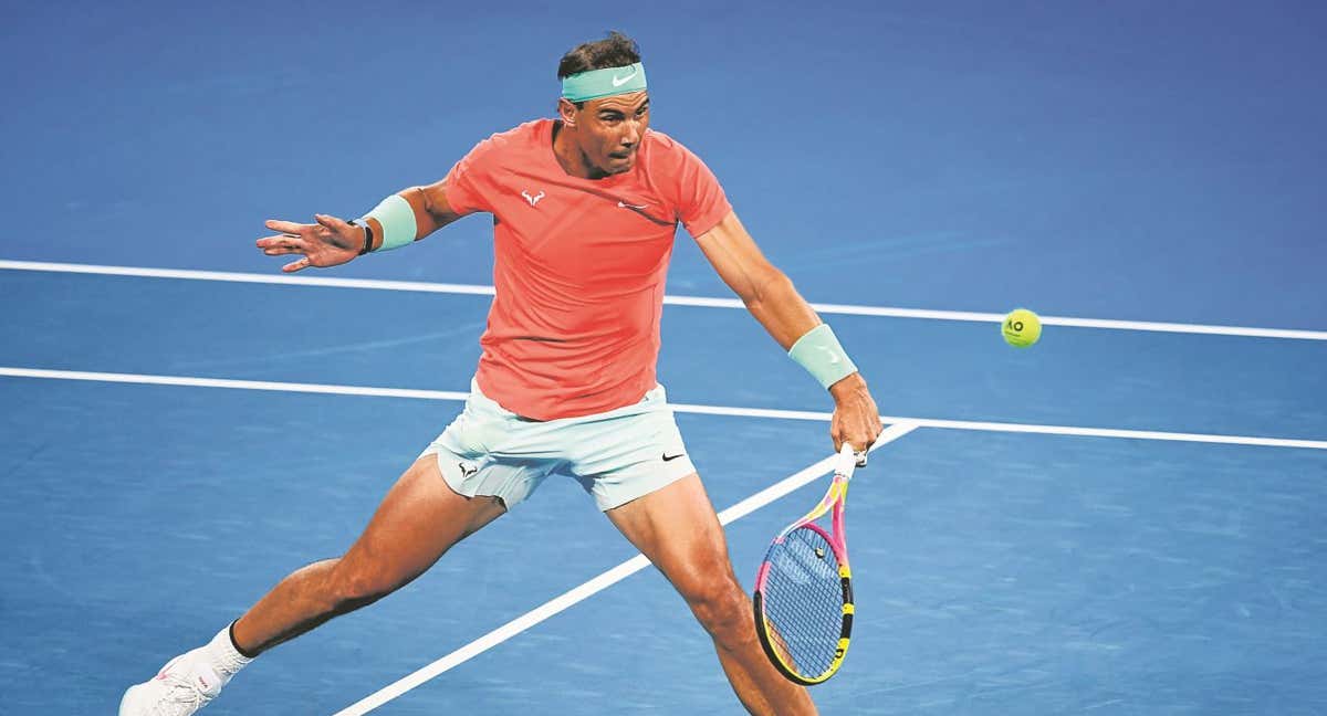 Nadal en un partido reciente.