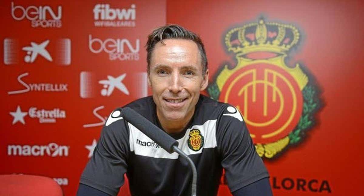 Steve Nash, en Mallorca./ARCHIVO