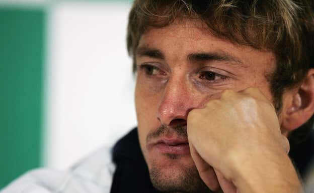 Juan Carlos Ferrero, durante el sorteo de la Copa Davis.  Clive Brunskill/Getty Images