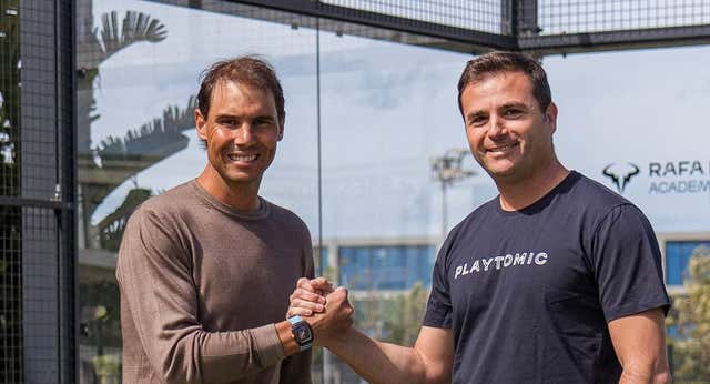Rafa Nadal se convierte en accionista de Playtomic, la plataforma para reservar pistas de pádel