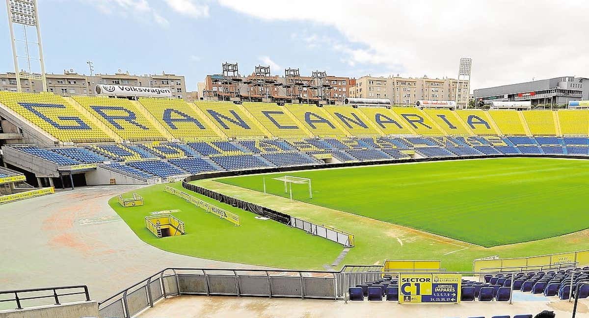 Imagen genérica del Estadio de Gran Canaria./EFE