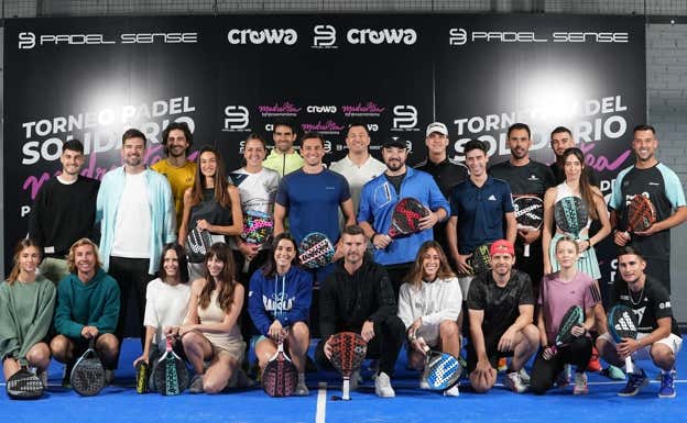 Participantes del torneo para visibilizar el autismo. MANUEL DÍAZ