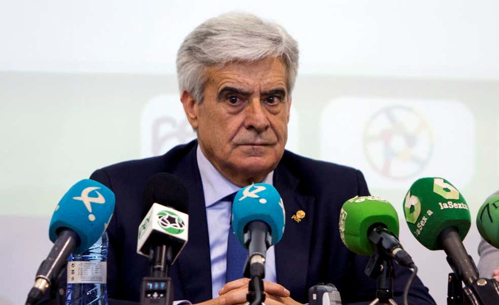 Rocha se asegura prácticamente la elección como presidente de la RFEF al tener en la mano 90 avales