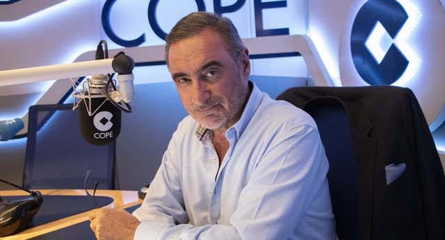 Carlos Herrera va por Tebas y aplaude a los seis equipos de fútbol que le han apoyado: ‘Han sido valientes’