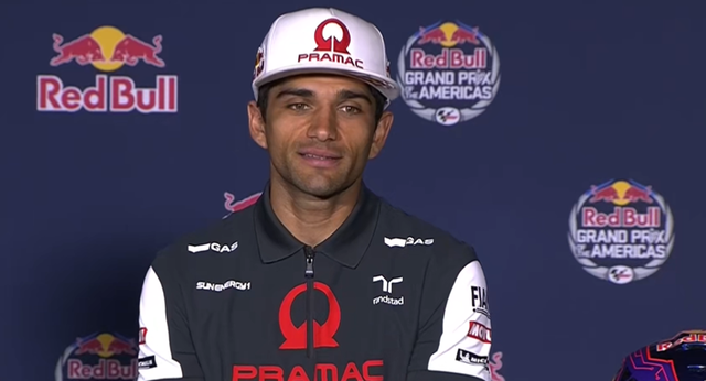 Jorge Martín: «Mi bola ya está en el tejado de Ducati ahora mismo»