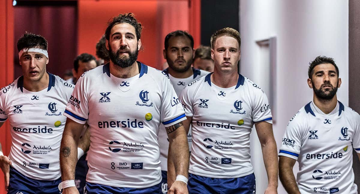 Jugadores del conjunto sevillano.