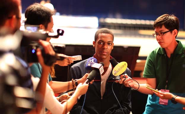 Rondo siempre fue un jugador reservado fuera de la pista.  AFP
