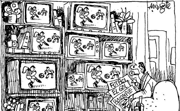 Una viñeta de Mingote de la época.