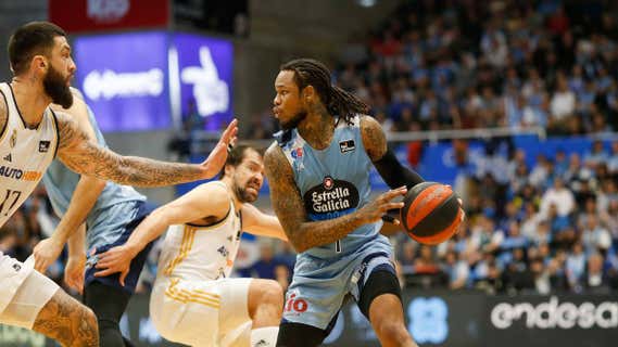 Ben McLemore (31), en una acción contra el Real Madrid. /CARLOS CASTRO / ACB