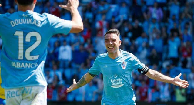Iago Aspas recupera la corona y aleja al Celta del descenso