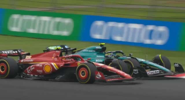Saltan chispas entre un «optimista» Fernando Alonso, Carlos Sainz y Leclerc, que también ataca a su compañero