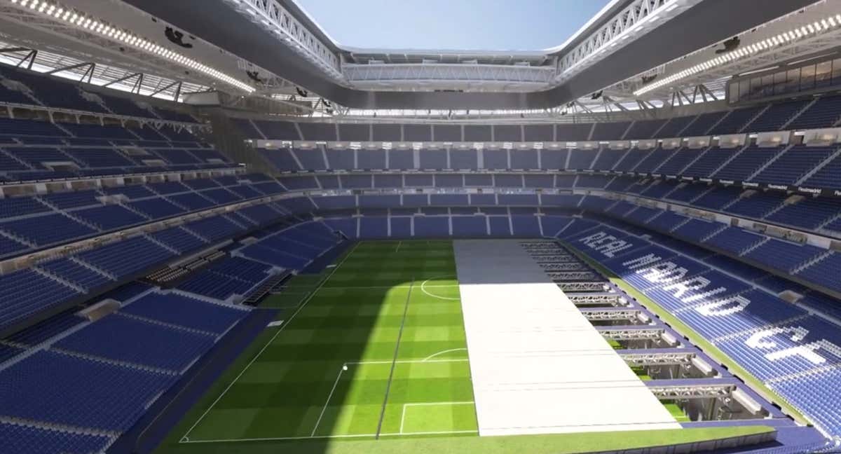 El nuevo Bernabéu./