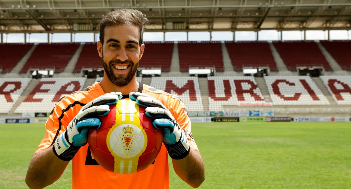 Diego Rivas, en su etapa en el Real Murcia.
