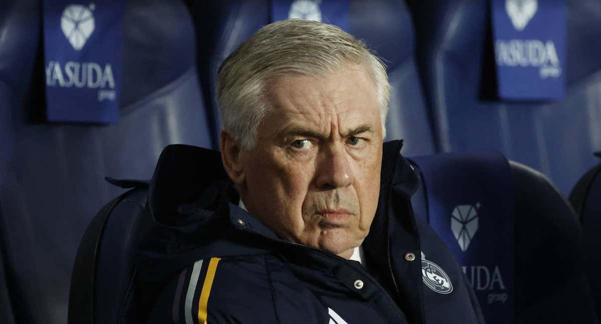 Ancelotti, antes del Real Sociedad-Real Madrid. /REUTERS