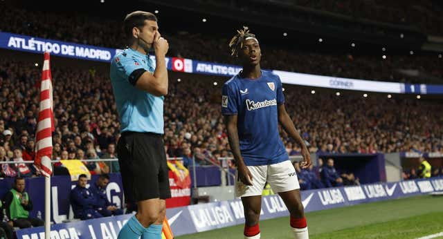 La Policía identifica al autor de los gritos racistas a Nico Williams, y LaLiga acudirá a la Fiscalía este lunes