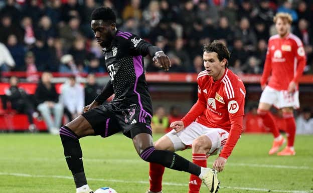 Alphonso Davies.  REUTERS