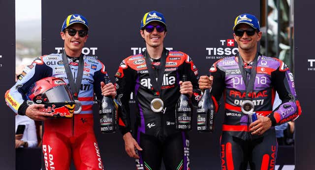 Un mes para que Ducati elija entre Bastianini, Martín y Marc Márquez