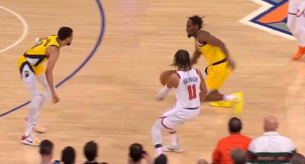 ¡Polémica en el final del Knicks-Pacers! Hasta los árbitros admiten su error en el crucial robo de Aaron Nesmith