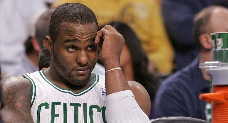 Glen Davis, en su etapa en los Celtics.