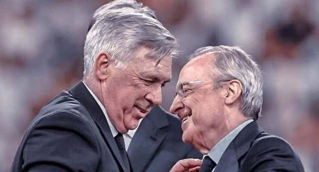 Ancelotti se rinde a Florentino Pérez tras pasar a la final: «Aquí sólo hay un capitán»