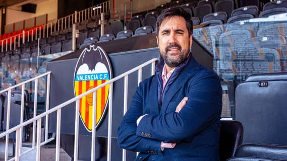Javier Solís, Director Corporativo del Valencia. /VALENCIA CF