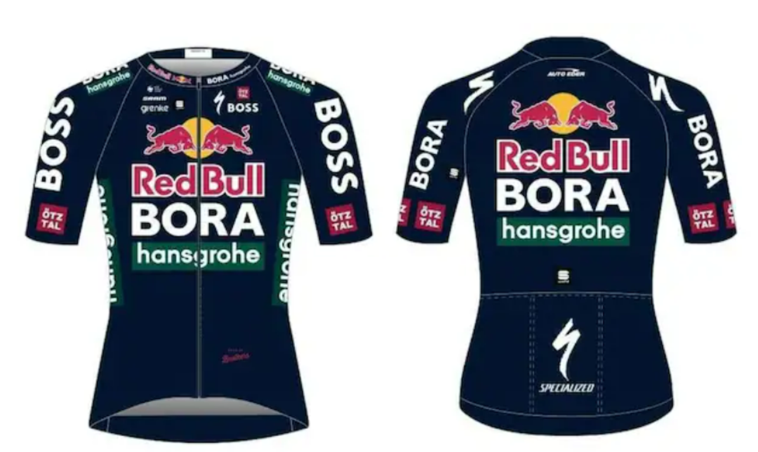 El prototipo del nuevo maillot del Red Bull-BORA-hansgrohe publicado por el 'Krone Zeitung' austriaco.