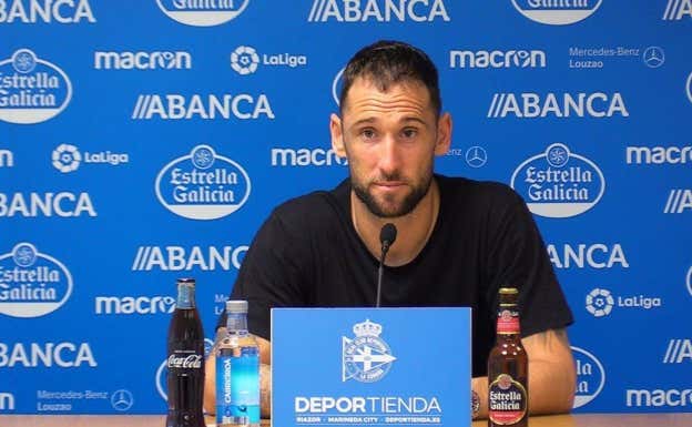 Dani Giménez, en una rueda de prensa.