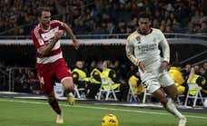 Granada CF 0 - Real Madrid 4: resumen, goles y resultado