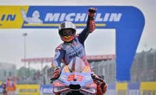 Márquez se libera en Ducati: “El adelantamiento no era 'Honda style' sino 'Marc style'”