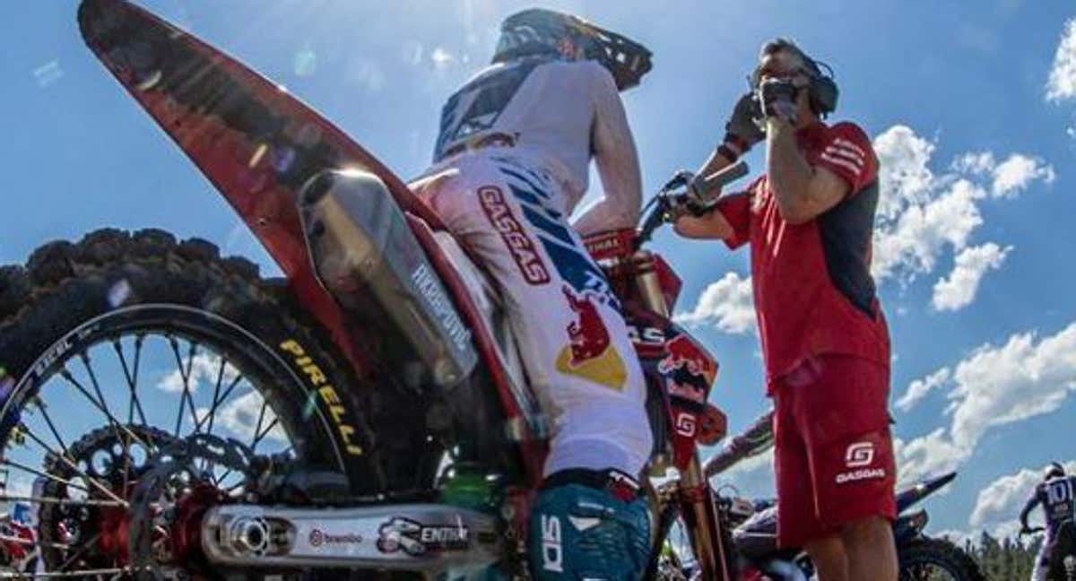 Jorge Prado antes de su participación en Galicia./Instagram