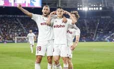 Álvaro Tejero brilla con el Eibar, firma su primer doblete y sueña volver a Primera