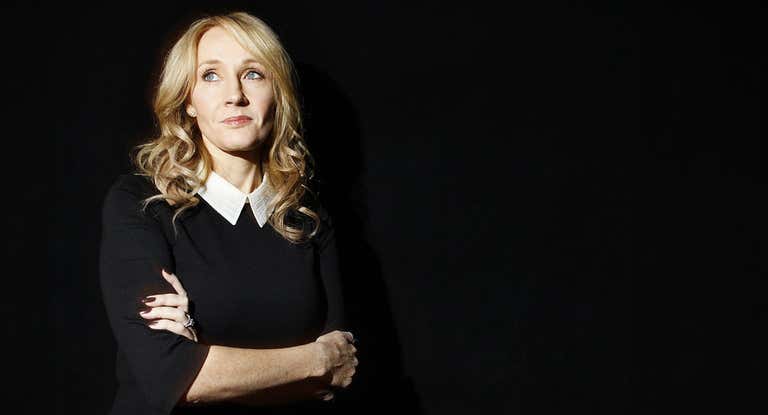 JK Rowling en una foto promocional.