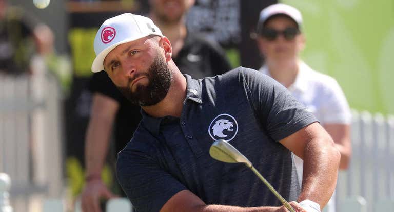 Jon Rahm, en un torneo del LIV Golf.