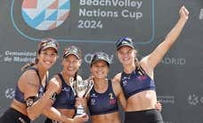 España asegura su presencia en la fase final masculina y femenina de la CEV Beach Volley Nations Cup