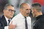 Allegri insulta a árbitros, a su director deportivo... y al director de un medio: «Te arranco las dos orejas»