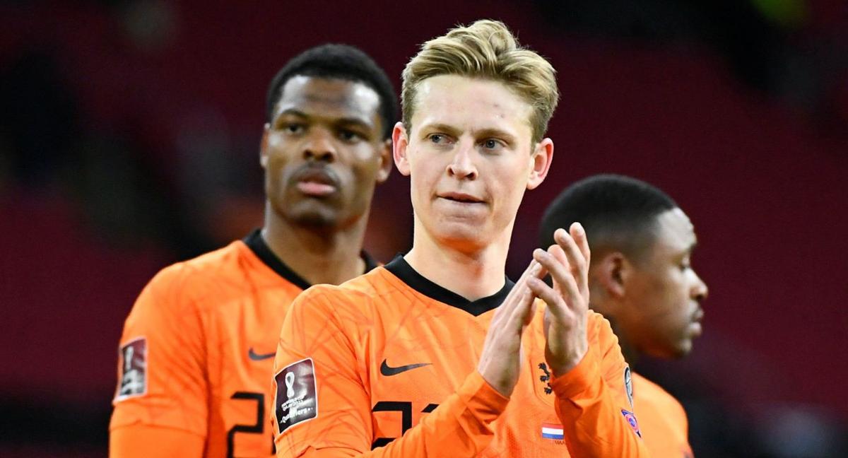 Frenkie de Jong está en la prelista de Países Bajos.