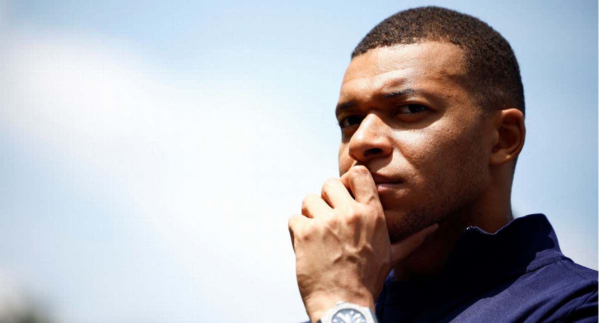 Kylian Mbappé, en la convocatoria francesa. /AFP