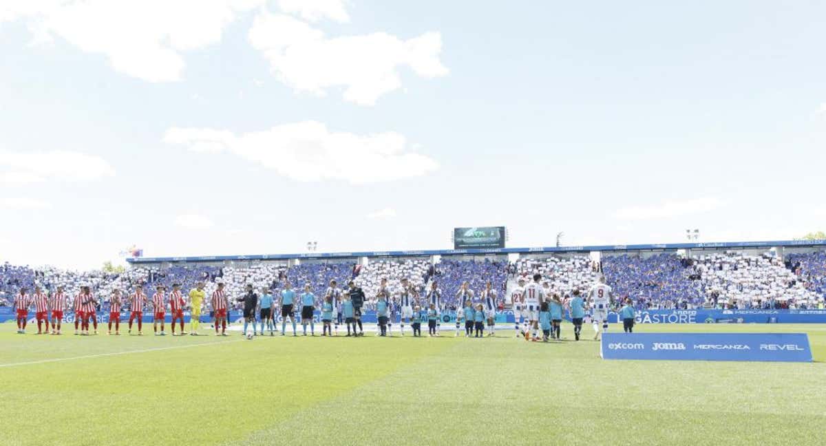 Butarque, en un partido de la presente temporada./LALIGA