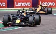 Lando Norris reta a Max Verstappen hasta la última vuelta pero gana el de siempre