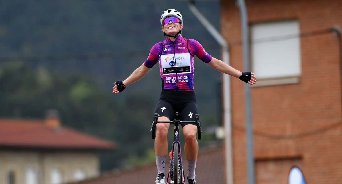 Demi Vollering, ganadora de la Vuelta a Burgos 2024.