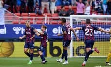 El Eibar se asegura el playoff y no pierde comba con el ascenso directo
