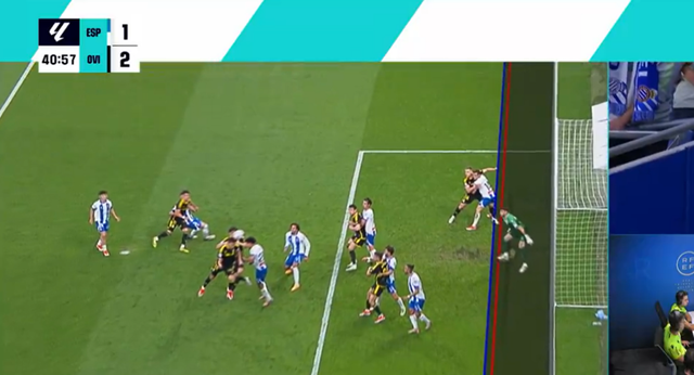 ¿Por qué se anuló el gol del Oviedo al Espanyol? «La interferencia me parece evidente y clara. De hecho, es clara y evidente»