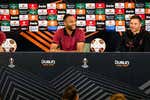 El disparo de Xabi Alonso antes del entrenamiento y una rueda de prensa que no pareció de una final