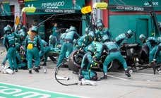 La vida de un ingeniero a contrarreloj en el garaje de Aston Martin: «Me toca ocio pero ayudaré con el coche de Alonso»