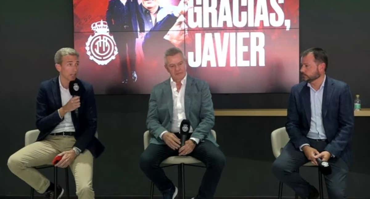 Acto de despedida de Javier Aguirre. /RCD Mallorca