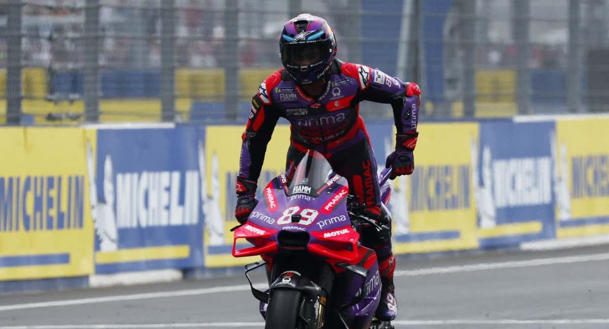 Jorge Martín, ganador reciente en Francia y candidato firme a la victoria en el GP de Catalunya. /REUTERS