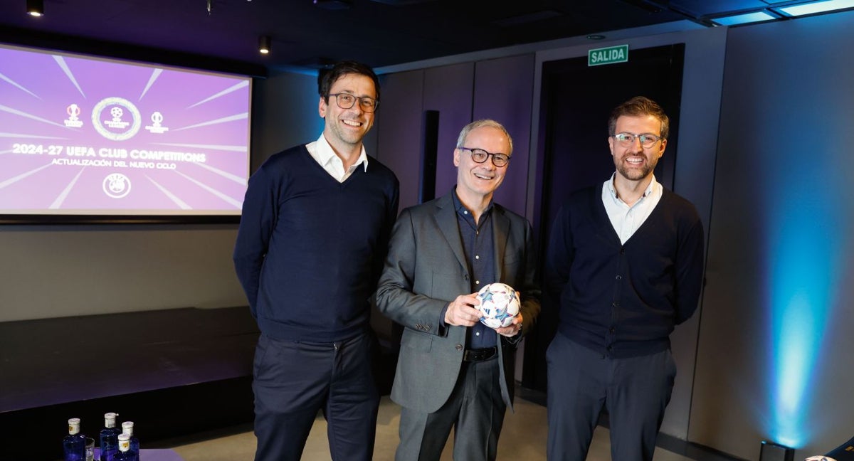 Marchetti presenta en España la nueva Champions.