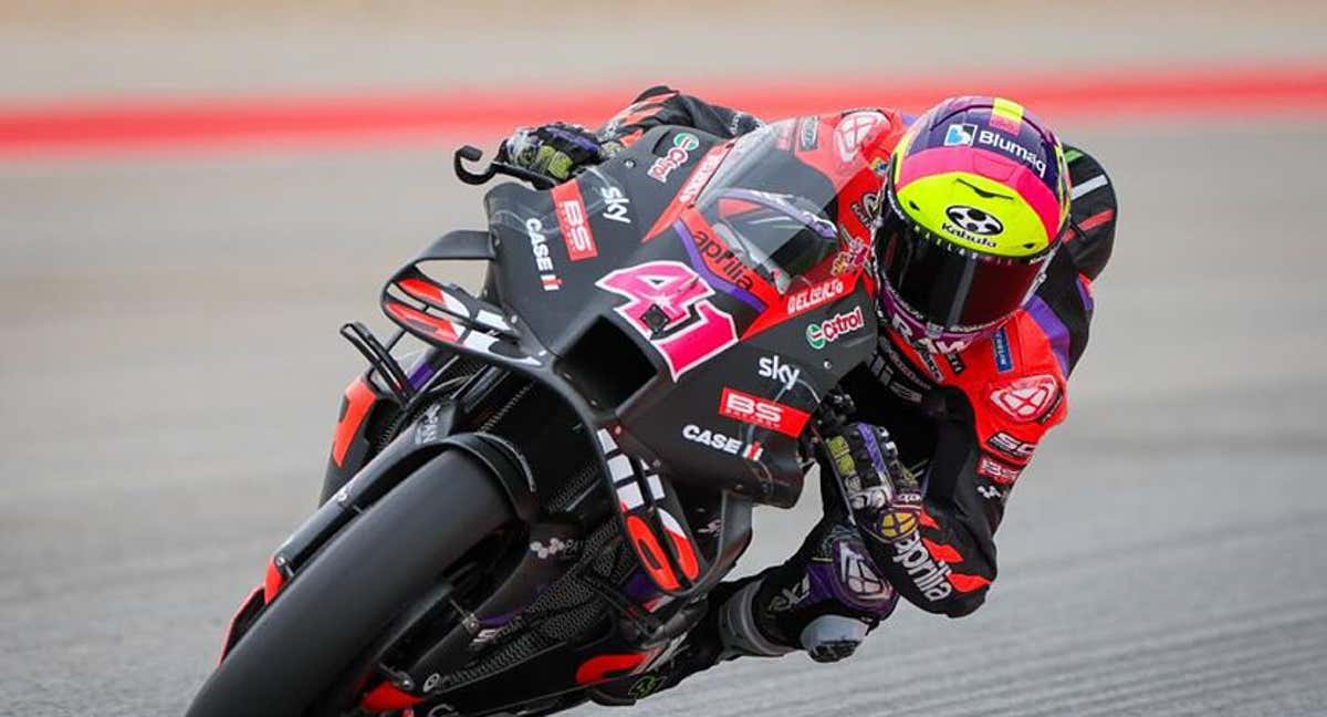 Aleix Espargaró en Portimao. /EFE