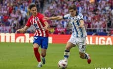 Real Sociedad 0 - Atlético de Madrid 2: resumen, goles y resultado de LaLiga EA Sports